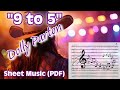 9 to 5 Dolly Parton | Singer and band sheet music arrangement