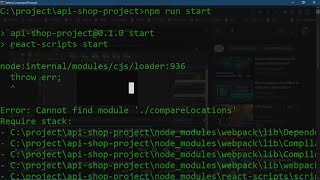 #Error : Cannot find module #Code: Module_not_found in React Problem #Solve BY @ifyoucantry