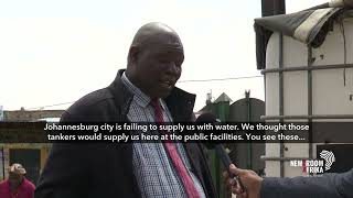 Johannesburg residents accuse politicians of failing them following water cuts