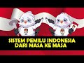 Infografis Sistem Pemilu di Indonesia dari Masa ke Masa: Proporsional Tertutup-Terbuka