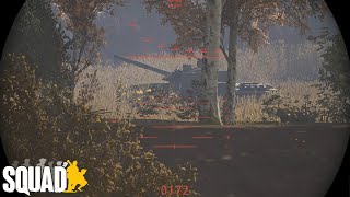 Taking Out T-72s with the Aussie M1A1 Abrams Tank | Squad 100 Player Gameplay