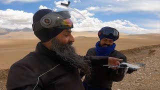 ਡਰੋਨ ਗਵਾਚ ਹੀ ਚੱਲਾ ਸੀ 😳 Nearly lost our drone 😳  Tsomoriri To Pang | Episode 10 | Leh Ladakh 2021