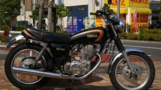 復刻限定カラー車　YAMAHA　SR500　参考動画