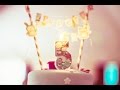 DIY Cake Topper Bunting and Embellished Candle DIY Cake Topper Bunting and Embellished Candle