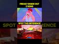 SPOT THE DIFFERENCE! (Evil Baby Inside Out 2 Song! Freaky Inside Out 2 Song) #shorts