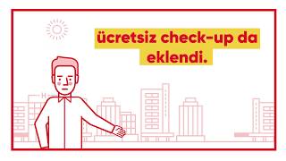 Aksigorta Hayata Devam Sigortası'ndan ücretsiz check up hizmeti.