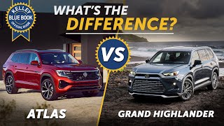 2024 Volkswagen Atlas Vs 2024 Toyota Grand Highlander | What's The Difference?