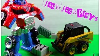 Optimus Prime fixes toy truck parody