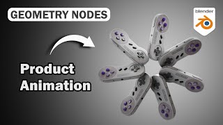 Product Spin Animation with Geometry Nodes (Blender Tutorial)