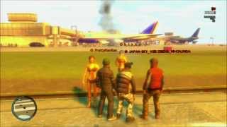 [GTA4] 2VS2のチーム空戦勝負を同乗して実況！パート２ [実況プレイ]