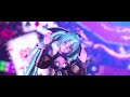 【mmd 4k】 maretu feat. hatsune miku 初音ミク brain revolution girl 脳内革命ガール 【tda casino bunny miku】