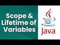 Scope and Lifetime of Variables (Java Tutorial)