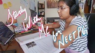 Study with Me for 6 Hours (60:10) | NEET PG Prep