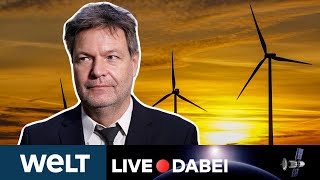 KLIMAZIELE WERDEN VERFEHLT: Briefing - Habeck zieht bittere Eröffnungsbilanz | WELT Live dabei