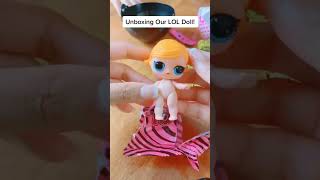 Unboxing our LOL Surprise Lights Glitter Doll! #lolsurprise #lollightsglitter #lolsurprisedolls