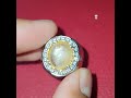 Batu Permata Natural Yellow Trapiche Sapphire SriLanka 8.59 Ct No Heat