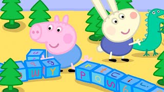 Richard Rabbit and George's Play Date 🦖 🐽 Peppa Pig Full Kids Episodes | 30 Minutes