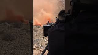 Bursting a m249 machine Gun