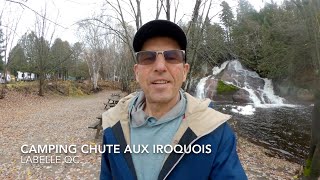 Camping Chutes aux Iroquois, Labelle Quebec