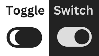 How To Make CSS - Toggle Switch Using HTML And CSS | Animated On Off Button / Checkbox Design