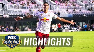 New York Red Bulls dominate from start to finish in 4-0 win over Inter Miami CF | MLS Highlights