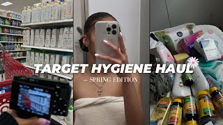 VLOG: Come Target shopping W/ me  $300 hygiene Haul ( Spring Edition ) || Solaii