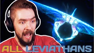 JACKSEPTICEYE Reacts To EVERY LEVIATHAN In Subnautica