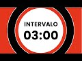 CRONOMETRO | Duración: 30 minutos | Intervalos de 3 minutos | Sin música