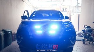 Toyota Fortuner VRZ w/ Whelen 295HFSA6, Whelen SA314p, Whelen SA40 Lopro, Feniex Cobra T6