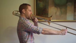 B Flat Major Scale - Trombone
