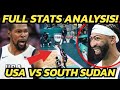 Team USA vs South Sudan Full Stats Analysis! Ito ang DAHILAN kung bakit nanalo ang Team USA!