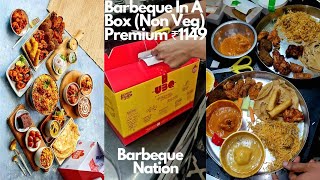 Barbeque In A Box (Non Veg) Premium ₹1149 UBQ by Barbeque Nation Unboxing \u0026 Review