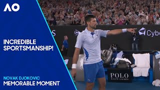 Novak Djokovic Sends Applause to Opponent! | Australian Open 2024