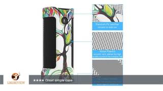 MoKo Carrying Case for Amazon Tap, Premium Vegan PU Leather Cover Sleeve Skins for Amazon Tap