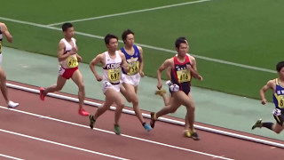 第94回関西学生陸上競技対校選手権大会　男子2部800ｍ準決勝1組