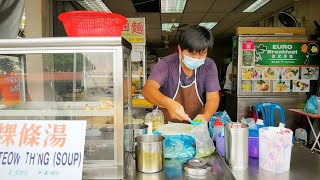 安顺路巴刹粿条汤卤面卤鸡烧肉饭西式早餐 Penang Street Food Breakfast