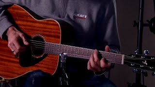 Yamaha FG850 Acoustic Guitar Performance