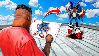 Do NOT Draw SONIC.EXE In GTA 5!