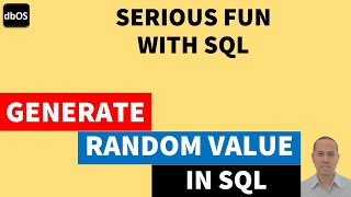Generate random number in SQL | Generate random value in SQL