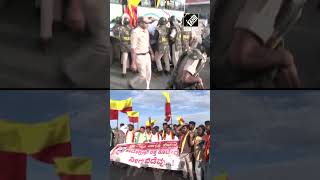 Bengaluru Police detain members of pro-Kannada organisations protesting over Cauvery Water Issue