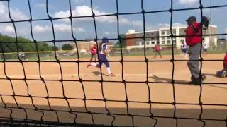 In the park homerun 6/23/18 Alayna Parram