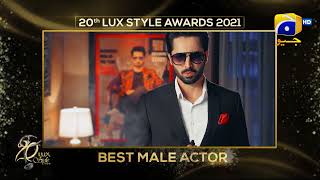 20th Lux Style Awards Geo Entertainment's Best Male Actor Nominations