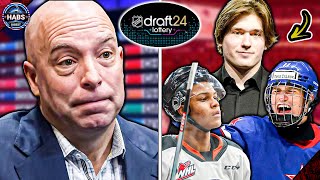 This is MASSIVE for their future... - 2024 NHL Draft Lottery LIVE REACTION