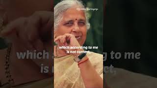 Secret of Happy Married Life | Sudha Murthy #shorts #relationshipadvice  #marriage