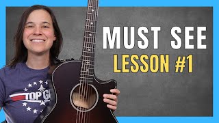 Guitar Fingerpicking for Beginners - MUST SEE First Lesson