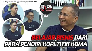 Belajar Bisnis Kopi dari Para Pendiri Kopi Titik Koma - Disway Entrepreneur #01