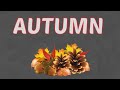 What Does AUTUMN Means || Meanings And Definitions With Example in ENGLISH