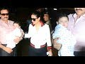 Taimur, Saif And Kareena Head For Their First International Trip Together