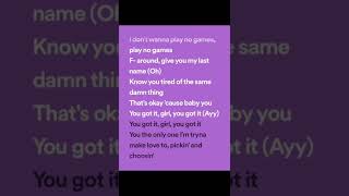 Chris brown - no guidance (lyrics spotify version) ft. Drake