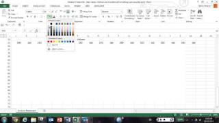 Module 5 Two-way Data Table & Conditional Formatting
